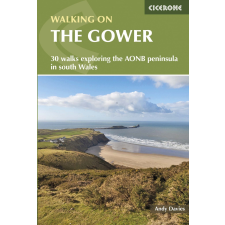 Cicerone Press Walking on Gower Cicerone túrakalauz, útikönyv - angol egyéb könyv