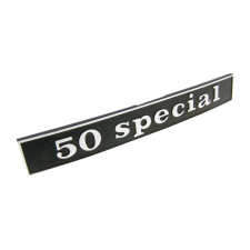 CIF 50 special felirat - Vespa 50 Special motorkerékpár idom