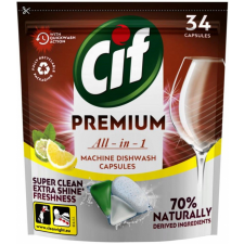  Cif Premium Clean All in 1 Normál mosogatógép kapszula 34 db tisztító- és takarítószer, higiénia