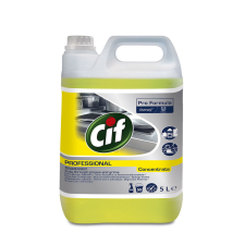 CIF Pro Formula Degreaser Concentrate 5L - Erőteljes tisztító-, zsíroldószer nagyobb konyhai felületekhez tisztító- és takarítószer, higiénia
