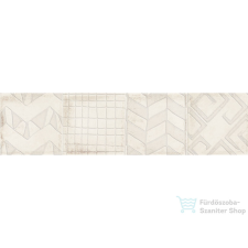 Cifre ALCHIMIA Ivory Decor 7,5x30 cm fali csempe dekorburkolat