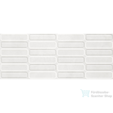 Cifre ALURE Oval White Mate 30x75 cm fali csempe dekorburkolat