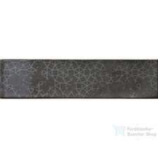 Cifre OMNIA Anthracite Decor 7,5x30 cm fali csempe dekorburkolat
