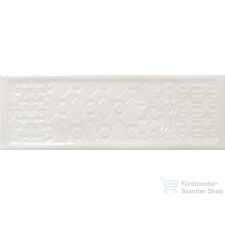Cifre TITAN White Decor 10x30,5 cm fali csempe dekorburkolat