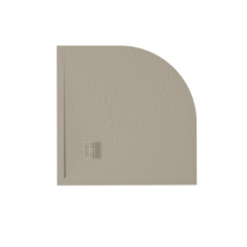 Cifre Zenon Angular Slate íves zuhanytálca 90x90 CREAM RAL1019 kád, zuhanykabin