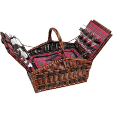 Cilio COMO Piknikkosár, sötétbarna konyhai eszköz