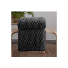  Cindy6 puha plüss takaró Fekete 150x200 cm lakástextília