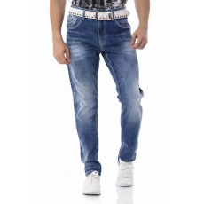 Cipo & Baxx CD796 CIPO & BAXX DIVATOS FÉRFI FARMERNADRÁG BLUE