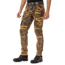 Cipo & Baxx DIVATOS FÉRFI FARMERNADRÁG CD780 BROWN