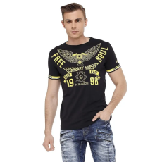 Cipo & Baxx DIVATOS FÉRFI PÓLÓ CT520 BLACK