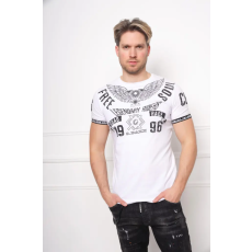 Cipo & Baxx DIVATOS FÉRFI PÓLÓ CT520 WHITE