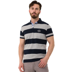 Cipo & Baxx DIVATOS FÉRFI PÓLÓ CT741 NAVY BLUE-GREY