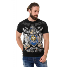 Cipo & Baxx DIVATOS FÉRFI PÓLÓ CT743 BLACK
