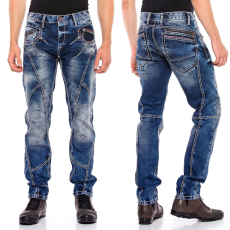  CIPO & BAXX férfi nadrág CD563 L:34 normál slim fit farmer, 38 Jeans