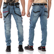  CIPO & BAXX férfi nadrág CD795 L:34 farmer moto farmer, 36 Jeans