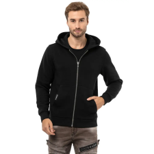 Cipo &amp; Baxx KAPUCNIS FÉRFI PULÓVER CL556 BLACK férfi pulóver, kardigán