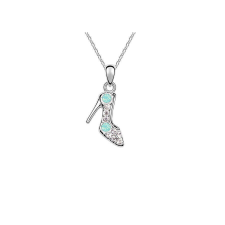 Cipő - Swarovski kristályos - Medál karkötő