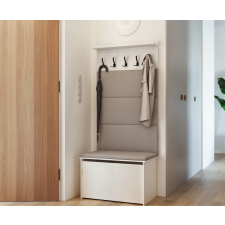  Cipőszekrény ülőkével és akasztóval ANDY bútor