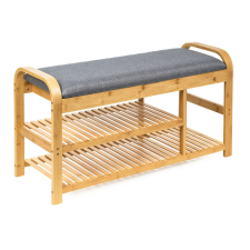  Cipőtartó állvány G21 90 x 33 x 50 cm, bambusz bútor