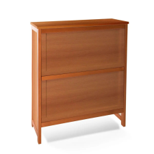  Cipőtartó, Arredamenti Italia, Grazia, 2 rekeszes, cseresznyefa bútor