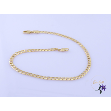  Cirell antiallergén cubain szemes bokalánc-karlánc -14K karkötő