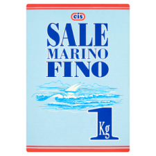 Cis Sale Marino tengeri, étkezési só 1 kg finom szemű alapvető élelmiszer