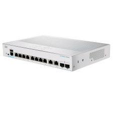 Cisco Switch 8 port, PoE - CBS350-8FP-E-2G-EU (SG350-10MP-K9-EU utódja) (CBS350-8FP-E-2G-EU) - Ethernet Switch hub és switch