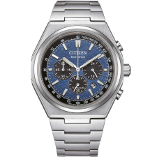 Citizen CA4610-85L Mens Watch Eco-Drive Super Titanium Chronograph 43mm 10ATM, karóra