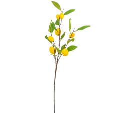  Citrom ág M90cm 48db/# dekorációs kellék