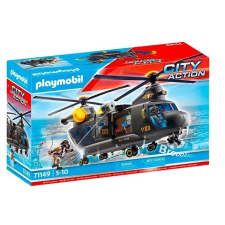 City Action mentőhelikopter játékszett playmobil