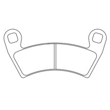 CL BRAKES ATV Szintermetál fékbetétek - 1229ATV1 egyéb motorkerékpár alkatrész