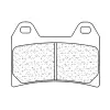 CL BRAKES CL FÉKEK Utcai Szintermetál Fékbetétek - 2539A3+ CL BRAKES Kategorizálatlan termékek