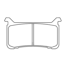 CL BRAKES utcai szinterelt fékbetétek - 1252XBK5 egyéb motorkerékpár alkatrész