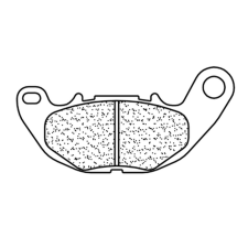 CL BRAKES utcai szintermetál fékbetétek - 1240XBK5 egyéb motorkerékpár alkatrész