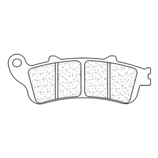 CL BRAKES utcai szintermetál fékbetétek - 2602XBK5 egyéb motorkerékpár alkatrész