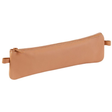 Clairefontaine 22x6cm lapos bőr barna tolltartó (P0016-0551) tolltartó