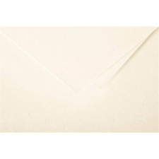 Clairefontaine Boríték Clairefontaine Pollen 16,5x16,5 cm enyvezett krémszínű boríték