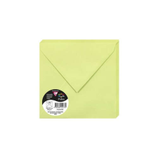 Clairefontaine Boríték Clairefontaine Pollen 16,5x16,5 cm enyvezett levélzöld boríték