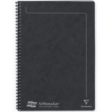Clairefontaine Europa A4, vonalas, 60 lap, fekete füzet