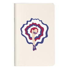 Clairefontaine füzet (7,5x12cm, 24 lap, sima, tűzött) 6-féle, Moulin Rouge (4) füzet