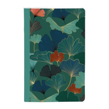 Clairefontaine Jegyzetfüzet Clairefontaine Gaia kék 9x14 cm, 48 lapos, vonalas, vegyes minta füzet