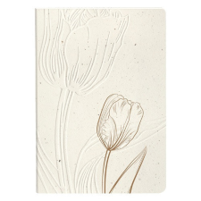 Clairefontaine Jegyzetfüzet Clairefontaine Tulip paper, A/5, 14,8x21cm, 64 lapos, pontozott füzet