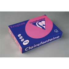 Clairefontaine Másolópapír színes Clairefontaine Trophée A/3 80g neon rózsaszín 500 ív/csomag (2888) fénymásolópapír