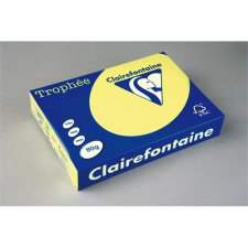 Clairefontaine Másolópapír színes Clairefontaine Trophée A/4 80g neonsárga 500 ív/csomag (2977) fénymásolópapír