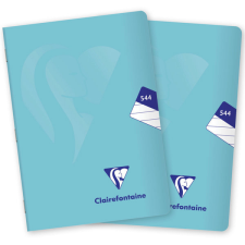 Clairefontaine Mimesys pastel PP, A5 "544" vonalas, 40 lap, kék - 2 db füzet