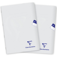 Clairefontaine Mimesys PP, A4 "444" vonalas, 40 lap, átlátszó - 2 db füzet