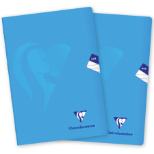Clairefontaine Mimesys PP, A4 "444" vonalas, 40 lap, kék - 2 db füzet