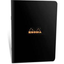 Clairefontaine Rhodia Classic fekete füzet  vonalas 48lap  14 8x21cm füzet