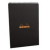 Clairefontaine Rhodia Classic fekete spirálblokk  vonalas 80lap  21x29 7cm