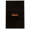 Clairefontaine Rhodia fekete jegyzetblokk  kockás 80lap  21x31 8cm